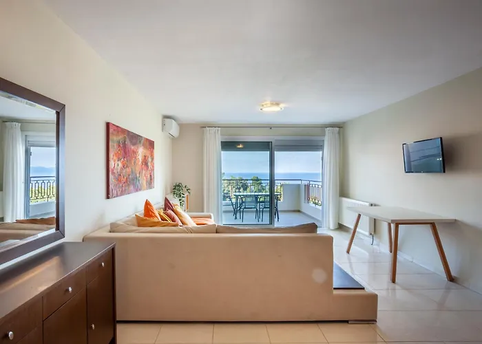 Kanonika Homes Family Sunset View Apartment Néos Marmarás